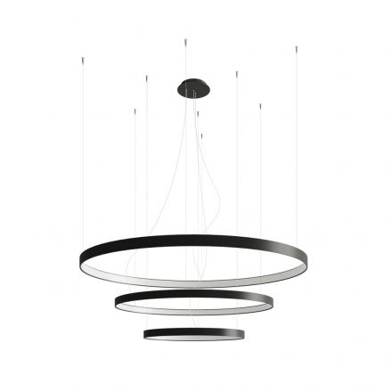 Chandelier RIO 3 55/78/110 black LED 4000K