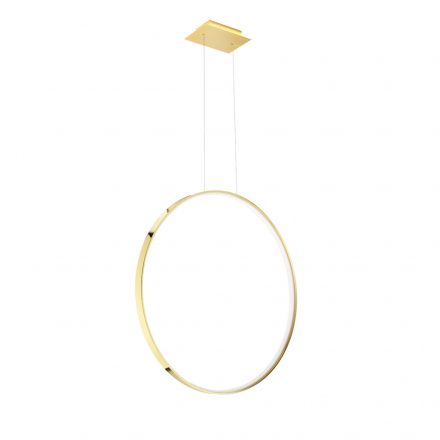 Pendant lamp RIO 78 polished gold LED 3000K